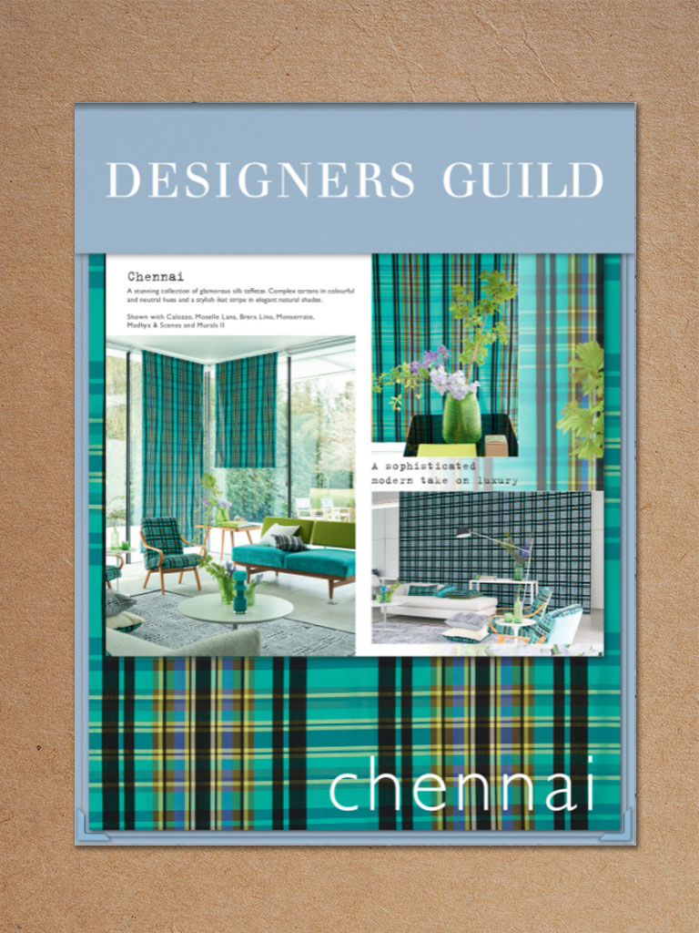 Tecido CHENNAI Designers Guild