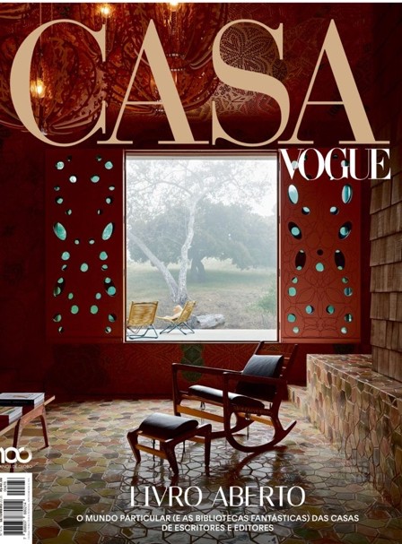 Capa revista Casa Vogue Livro Aberto