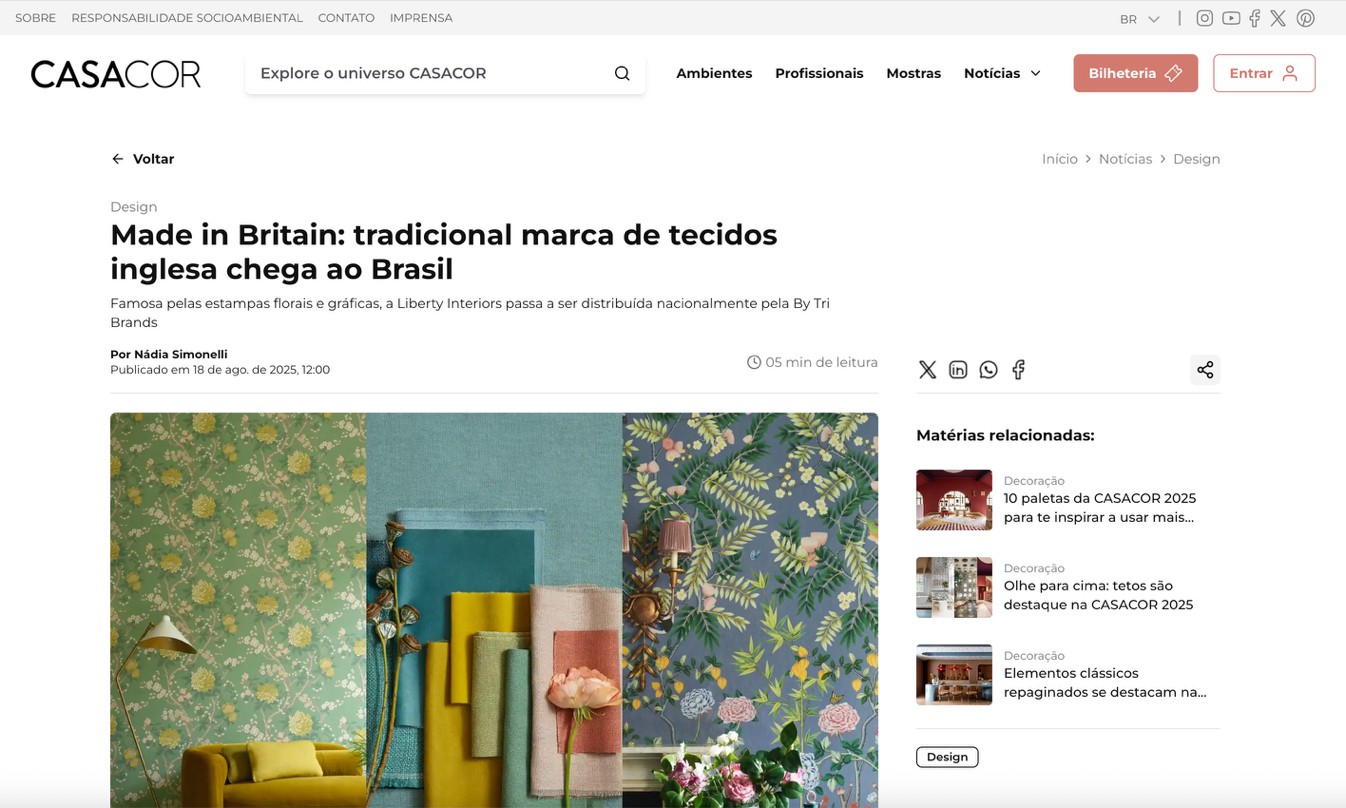 revista casa cor agosto 2025